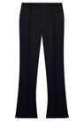 Calça Flare Plus Size Alfaiataria Com Fenda Lunender 65170