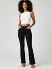 Calça Flare Preta Feminina Cintura Alta Confortável e Elegante