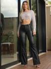 Calça Flare Resinada Pit Bull Jeans 86434
