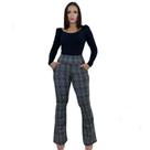 Calça Flare Xadrez Nova Coleção!!!
