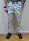 Calça Fluor Holográfica com Elastano - Vários Tamanhos