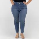 Calça Geração Moderna Jeans Cropped Plus Size com Strass Feminina