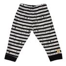 Calça Gorette The Cat Sem Pé Listras Pretas