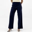 Calça Hering Wide Leg em Tricot Feminina