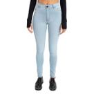 Calça Hot Pant Feminina Skinny Jeans Azul Claro Lady Rock