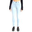 Calça Hot Pant Feminina Skinny Jeans Azul Claro Lady Rock