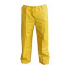 Calça Impermeável de PVC Amarelo Com Forro Maicol