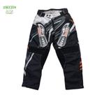 Calca infantil cross insane x cinza/laranja t 10