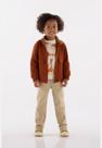 Calça Infantil em Sarja Cotelê com Elastano Up Baby