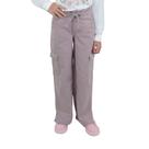 Calça Infantil Feminina Dipopini Wide Leg Lilás Malva CIF114
