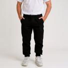 Calça Infantil Jeans Jogger Masculina Menino Com Punho