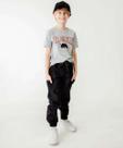 Calça Infantil Jogger Jeans Bolso Cargo Tam 4 a 8-74082 Calça Infantil Jogger Jeans Bolso Cargo Tam 4 a 8-74082
