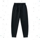 Calça Infantil Masculina Kyly em Moletom Peluciado cor Preta Calça Infantil Masculina Kyly em Moletom Peluciado cor Preta