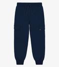 Calça Infantil Masculino Moletom Felpa Trick Nick Azul