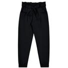 Calça Infantil Menina Inverno Moletinho Ring Preto - Angerô Calça Infantil Menina Inverno Moletinho Ring Preto - Angerô