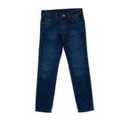 Calça Infantil Menina Mania Kids Jeans Escuro Tamanho:10
