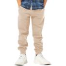 Calça Infantil Menino Básica Moletinho Areia