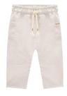 Calça Infantil Menino em Tecido Linhão Off White Luc.boo Calça Infantil Menino em Tecido Linhão Off White Luc.boo