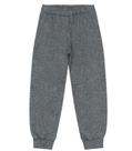Calça Infantil Moletom Básica Rovitex Kids Cinza