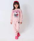 Calça Infantil Moletom Estampa Hello Kitty Tam 4 a 10 -37091