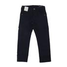 Calça Infanto Juvenil Masculina Lunender Sarja Preta - 67122