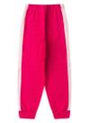 Calça Inverno Menina Pink em Moletom felpado com Recorte