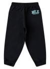 Calça Inverno Menino Preto em Moletom Estampa MLK Calça Inverno Menino Preto em Moletom Estampa MLK