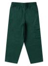 Calça Inverno Menino Verde Com Bolso Cargo Lapela em Moletom
