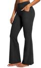 Calça IUGA Bootcut Cintura Alta para Yoga com Bolsos