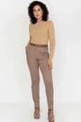 Calça Jacquard Xadrez Mirasul - Modelagem Mom Fit