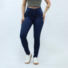 Calca Jeans 23 Graus Basica Botao Com Bolso