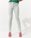 Calça Jeans Andreza Chagas Andréa Botões Skinny Baby Blue