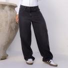 Calça Jeans Baggy Barra Normal Feminino Revanche Ismaília