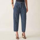 Calça Jeans Barrel Cintura Alta