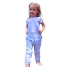 Calça Jeans Bebê Babado Moda Blogueirinha