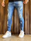 Calça jeans c/ puídos ref 958 Calça jeans c/ puídos ref 958