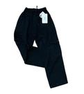 Calça Jeans Cargo Preta Tam.8