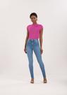 Calça Jeans Chapa Barriga Cintura Alta Lunender J0160