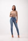 Calça jeans clara fit for me veste 3 tamanhos lunender 0026j