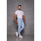 Calça Jeans Clara Masculina Slim Tecido Premium