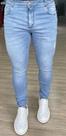 Calça jeans claro, a modelagem é super skinny. Se ajusta ao corpo, Lions Store. Tamanho:40 Calça jeans claro, a modelagem é super skinny. Se ajusta ao corpo, Lions Store. Tamanho:40