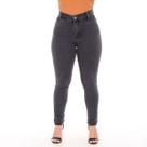 Calça jeans classica feminina black pistolada new vintage