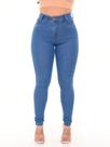 Calça Jeans Classica Marmorizada Básica Com Levanta Bumbum Feminina Calça Jeans Classica Marmorizada Básica Com Levanta Bumbum Feminina