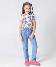 Calça Jeans Clochard Infantil Marisa Tam 4 a 10 Azul-02004
