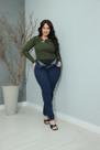 Calça Jeans com Cinta Lipo Modeladora Ayana 48 Calça Jeans com Cinta Lipo Modeladora Ayana 48