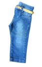 Calça jeans com cinto infantil Menfis moda e acessórios