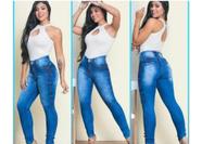 Calça jeans com lycra Calça jeans com lycra