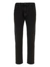 Calça jeans com placa de logo - 8N1J21 1DV7Z