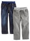 Calça jeans dobrável para meninos Simple Joys da Carter's 4T Calça jeans dobrável para meninos Simple Joys da Carter's 4T