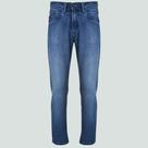 Calça Jeans Dudalina Right Bolso Ve25 Azul Médio Masculino